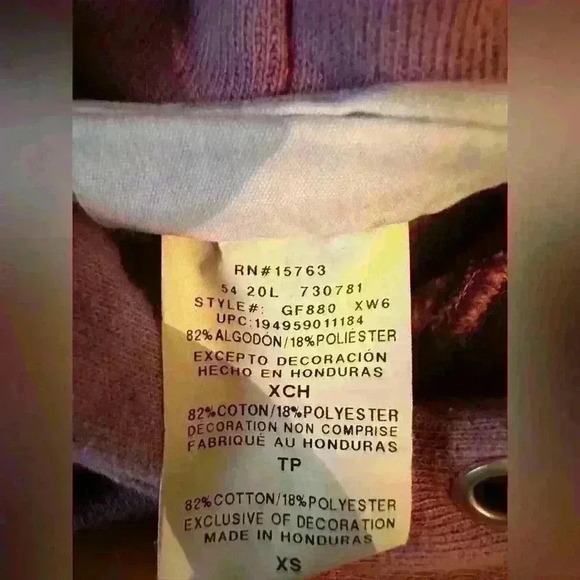 Champion Women’s Size XS Reverse Weave Cinch Bottom Hoodie in Tinted Lavender - Picture 10 of 10